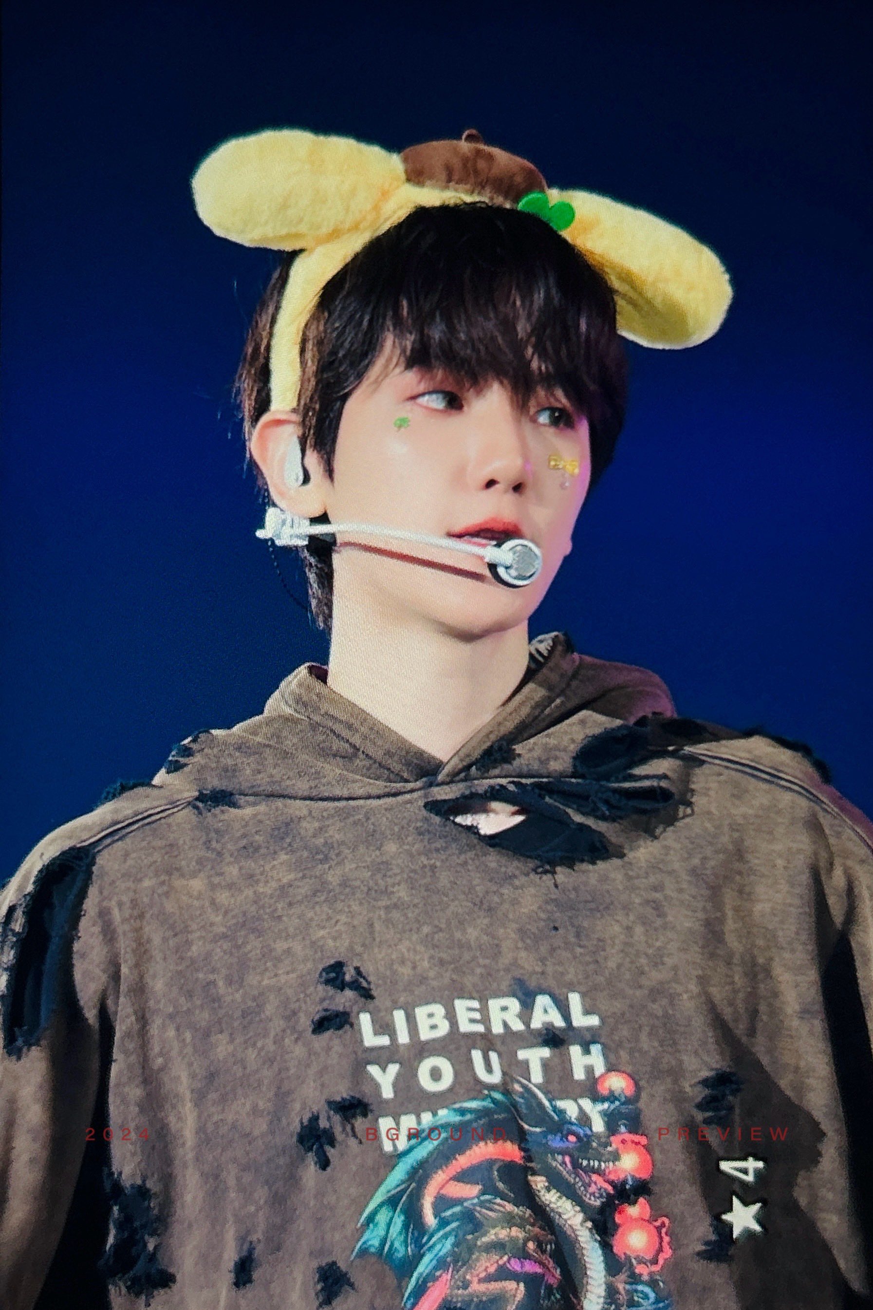 [미디어] 240517 Lonsdaleite in Sendai 미쳤다 폼푸큥 백현이🐶🍀💛🤎 | 인스티즈