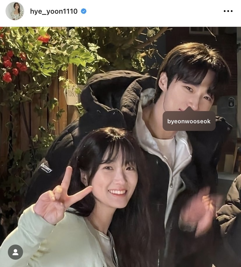 [잡담] 혜윤이 인스타에 또 변우석 콧구멍태그ㅋㅋㅋㅋㅋㅋㅋㅋ | 인스티즈