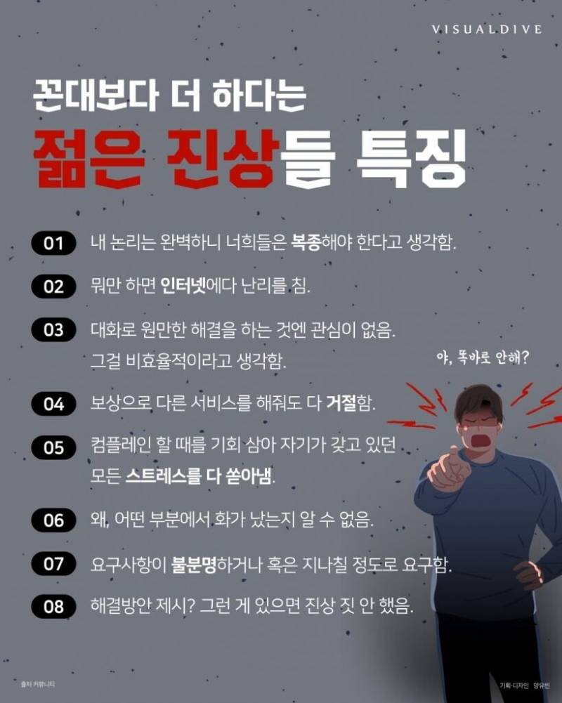 [잡담] 요즘 젊은진상 특징 | 인스티즈