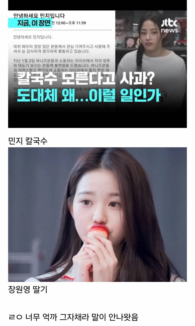 그 당시에도 역바이럴 아니냐고 말 종종 나왔던 여돌 억지 논란 두개 | 인스티즈