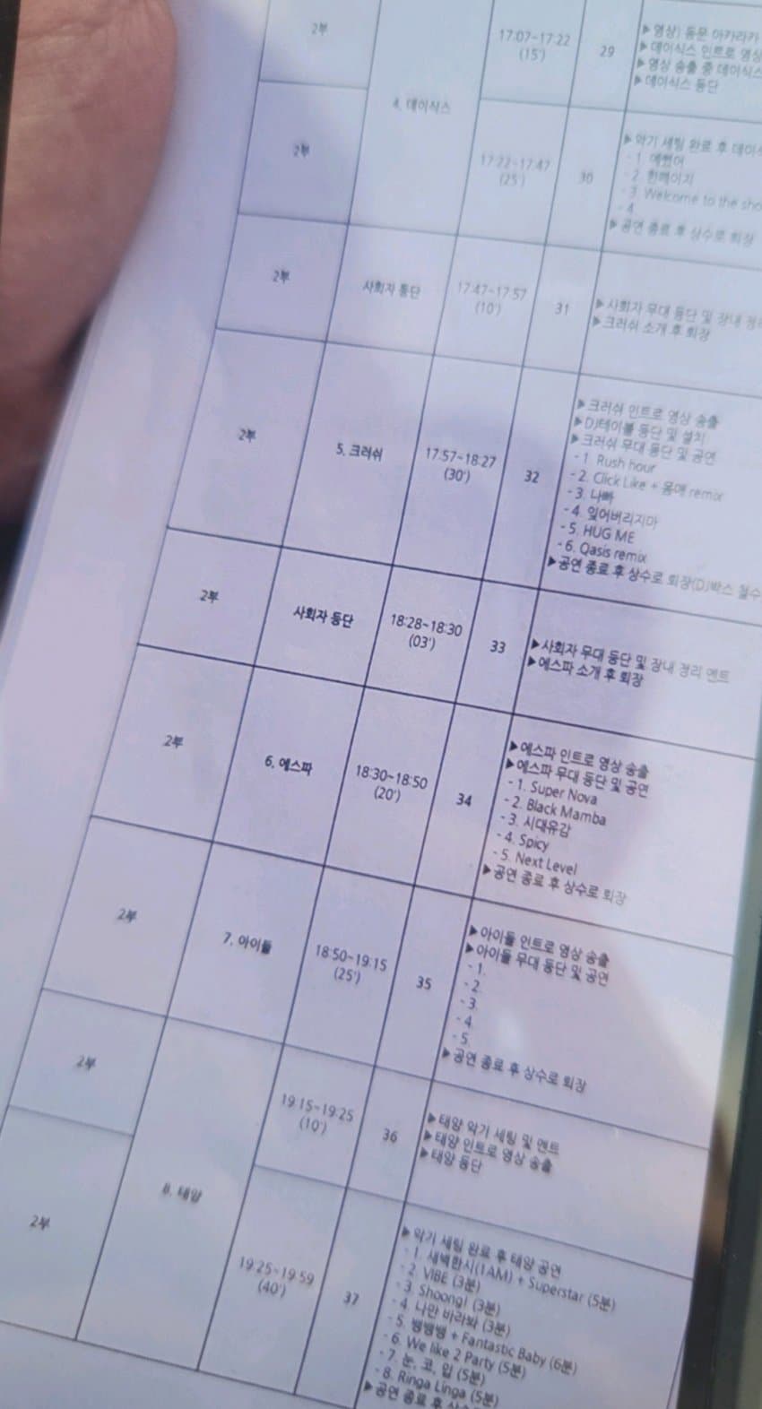 [잡담] 아카라카 라인업 | 인스티즈