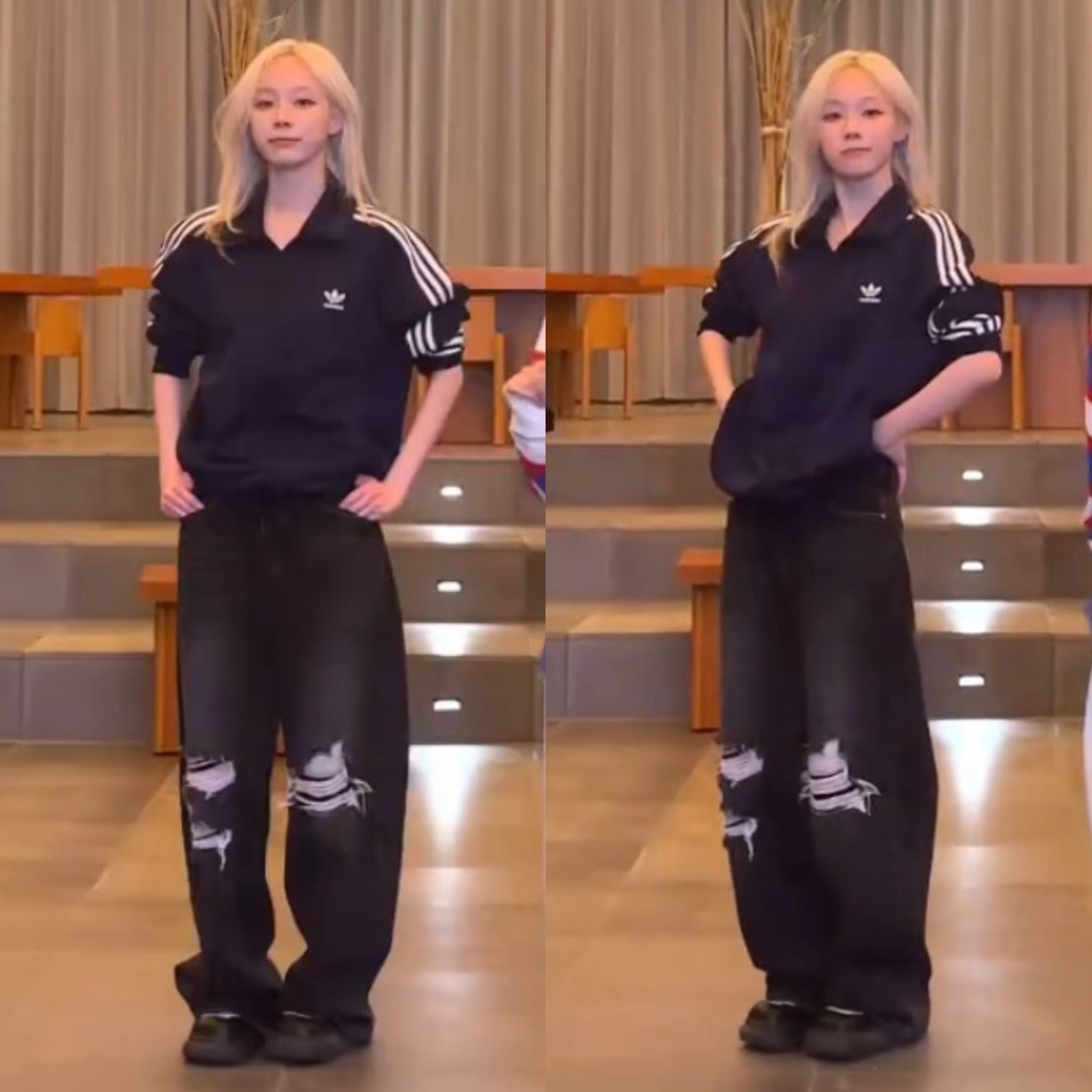 [잡담] 윈터 팬싸 때 아디다스 입은 이유 | 인스티즈