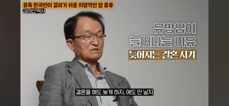 [잡담] 요즘 유방암 난소암 많아진 이유 | 인스티즈