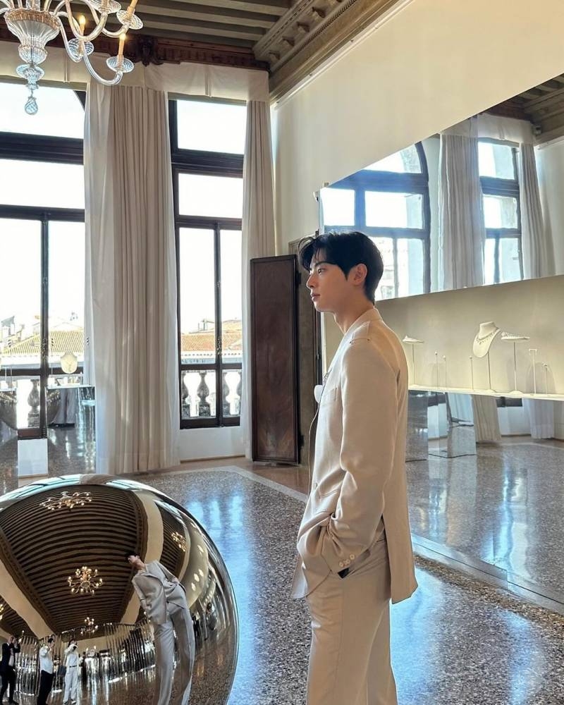 쇼메 왕자 아니냐는 오늘자 차은우.jpg | 인스티즈