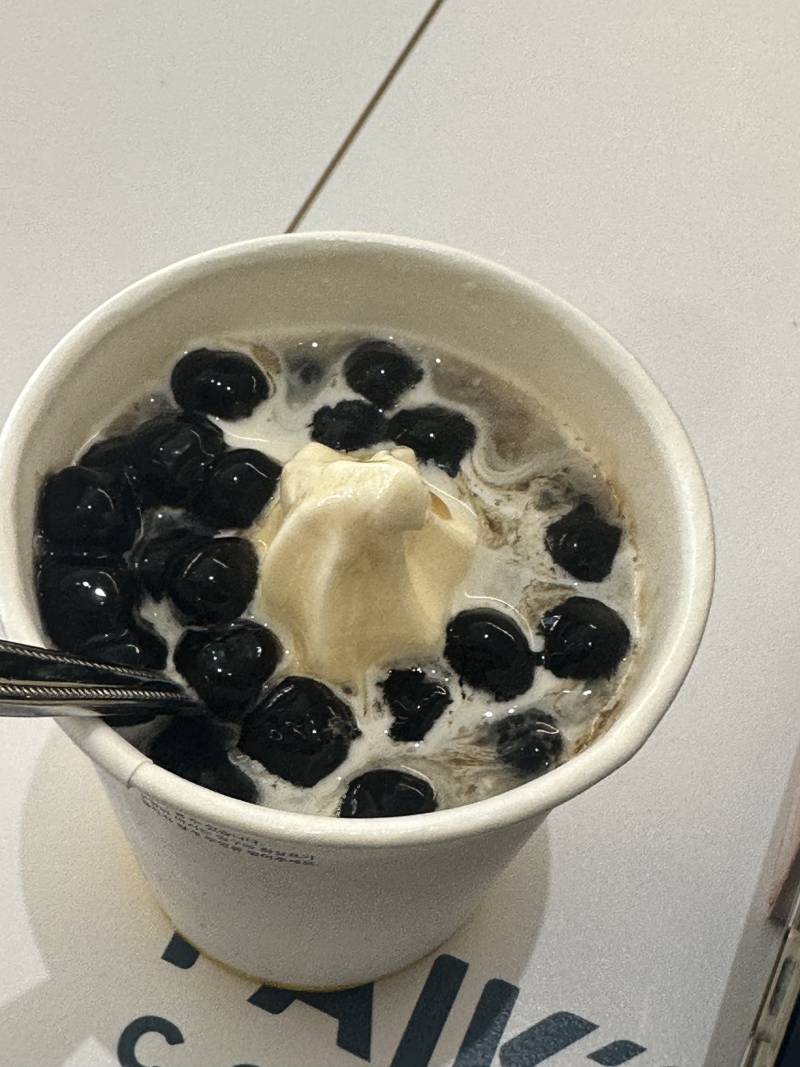 [잡담] 빽다방 아이스크림에 펄추가 이거 맞아...??.. | 인스티즈