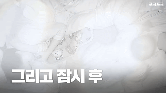 밤새 코 고는 아빠에 화난 1살배기의 대처법 | 인스티즈