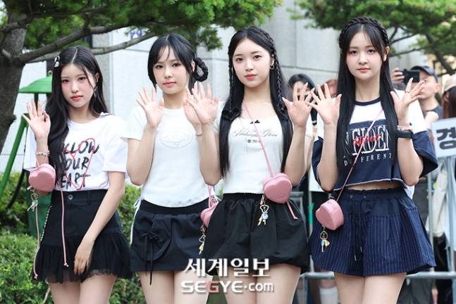 오늘자 걸그룹 캔디샵 뮤직뱅크 출근길.jpg | 인스티즈