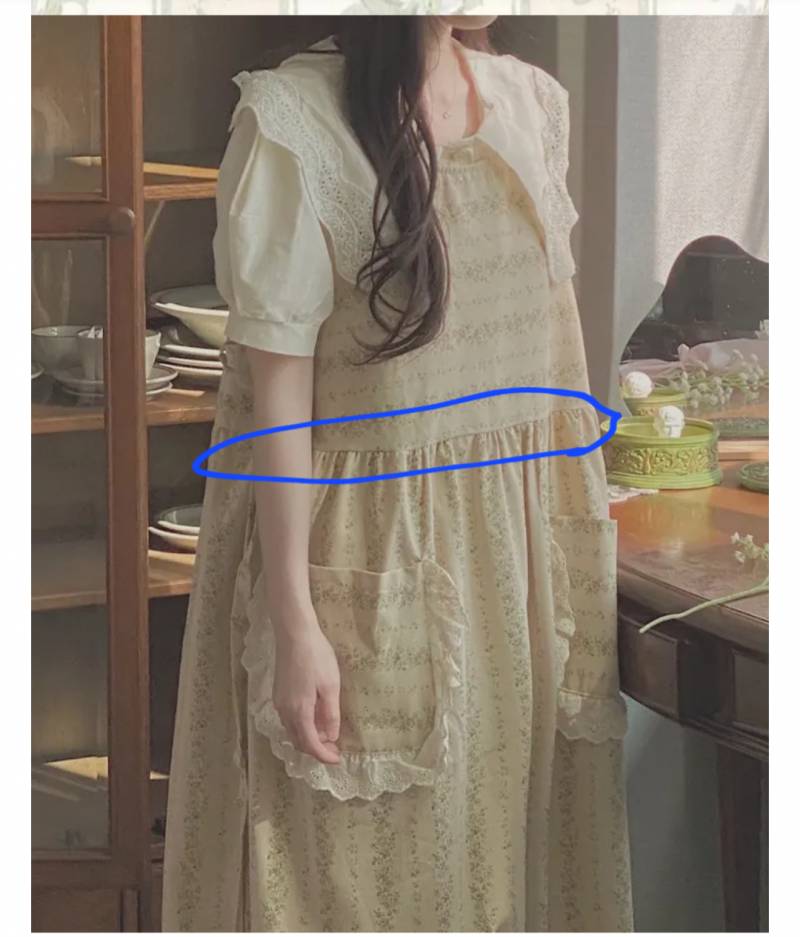 [잡담] 원피스 허리부분에 고무줄 넣는 수선도 가능해??? | 인스티즈