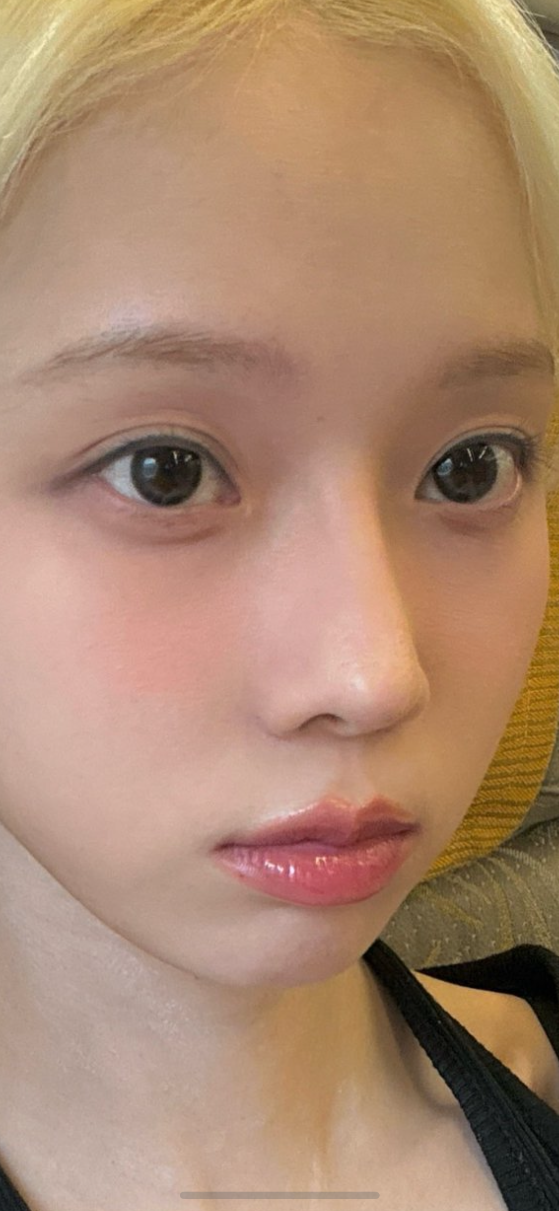 [잡담] 윈터 아이라인 문신인가?? | 인스티즈