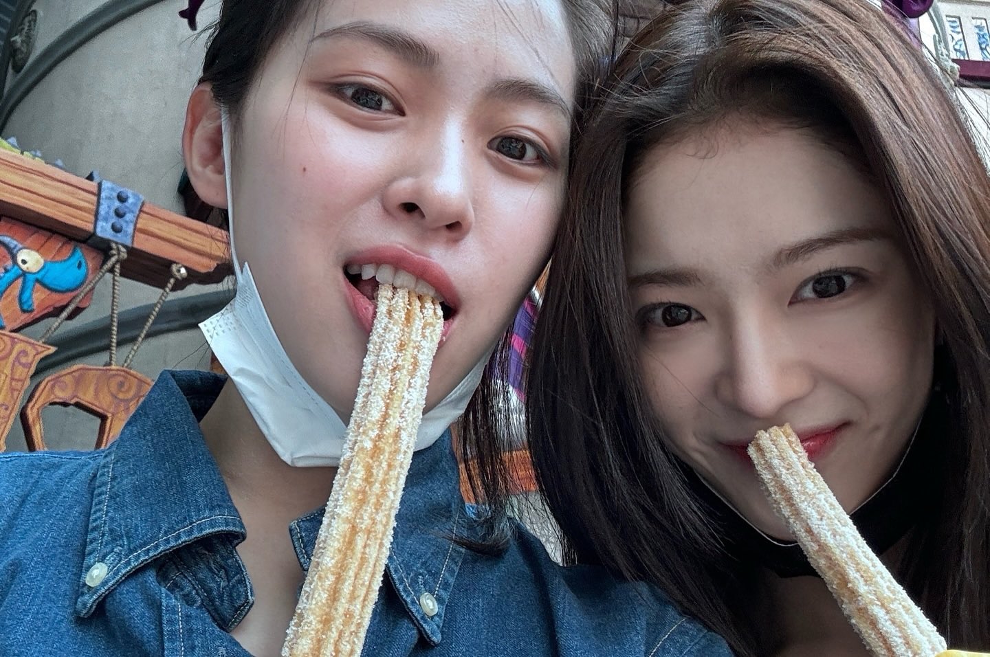 [잡담] 있지 류진 배우 노정의 둘이 롯데월드 감 | 인스티즈