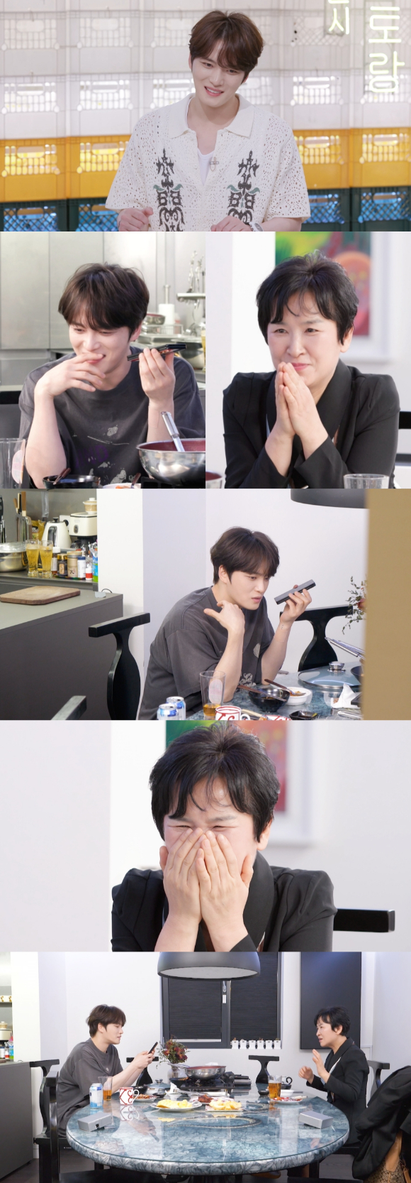 [정보/소식] '편스토랑' 김재중 큰 누나, '최애' 이찬원과 통화 '수줍은 소녀팬' | 인스티즈