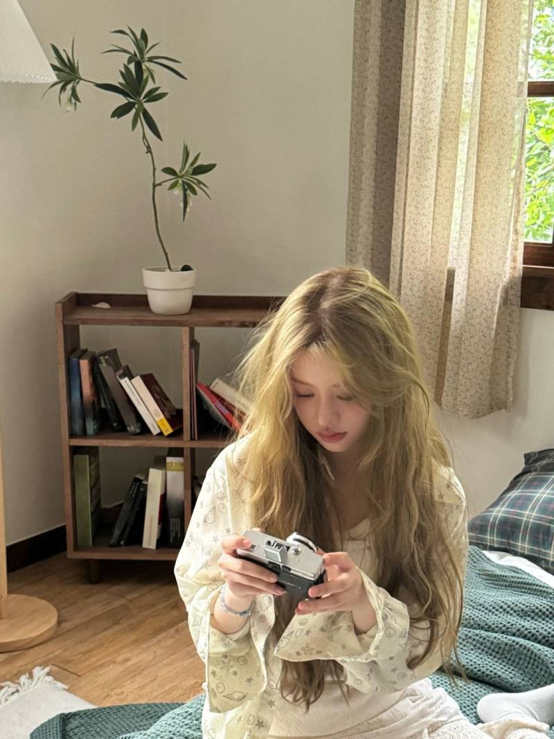 탈색하고 느낌 완전 새로운 아일릿 민주 이로하 | 인스티즈