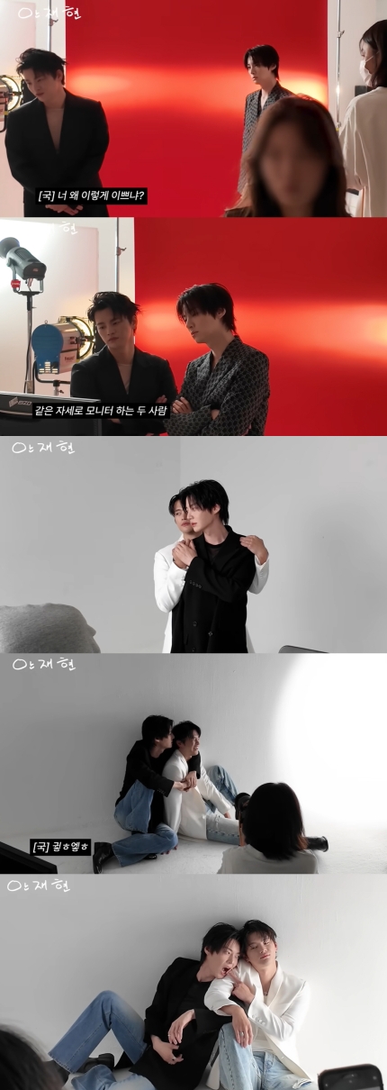 [정보/소식] "백허그→스킨십" 안재현·서인국 핑크빛 '이래서 월드게이'(안재현)[종합] | 인스티즈