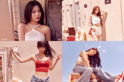 [정보/소식] 프로미스나인, 무더위 물리칠 건강美..신보 오피셜 포토 첫 공개 | 인스티즈