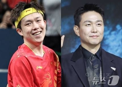 "형 왜 거기에?" 오정세, 中탁구 金 왕추친과 닮은꼴에 강제 소환 | 인스티즈