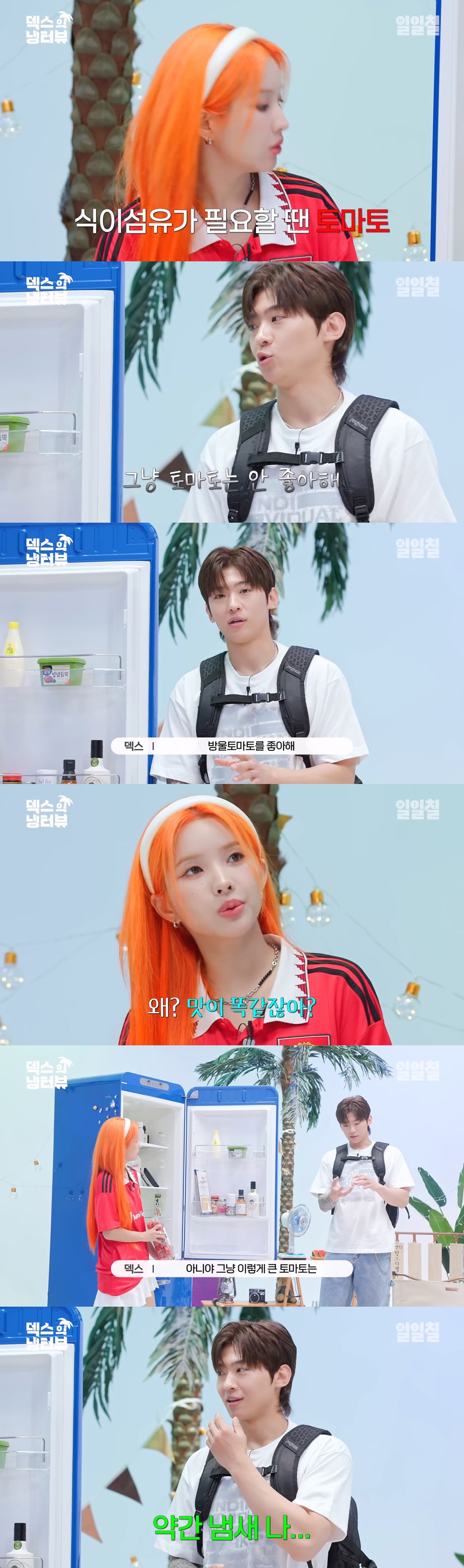 전소연vs덱스로 보는 편식 올림픽 (feat. 통오이, 김치) | 인스티즈