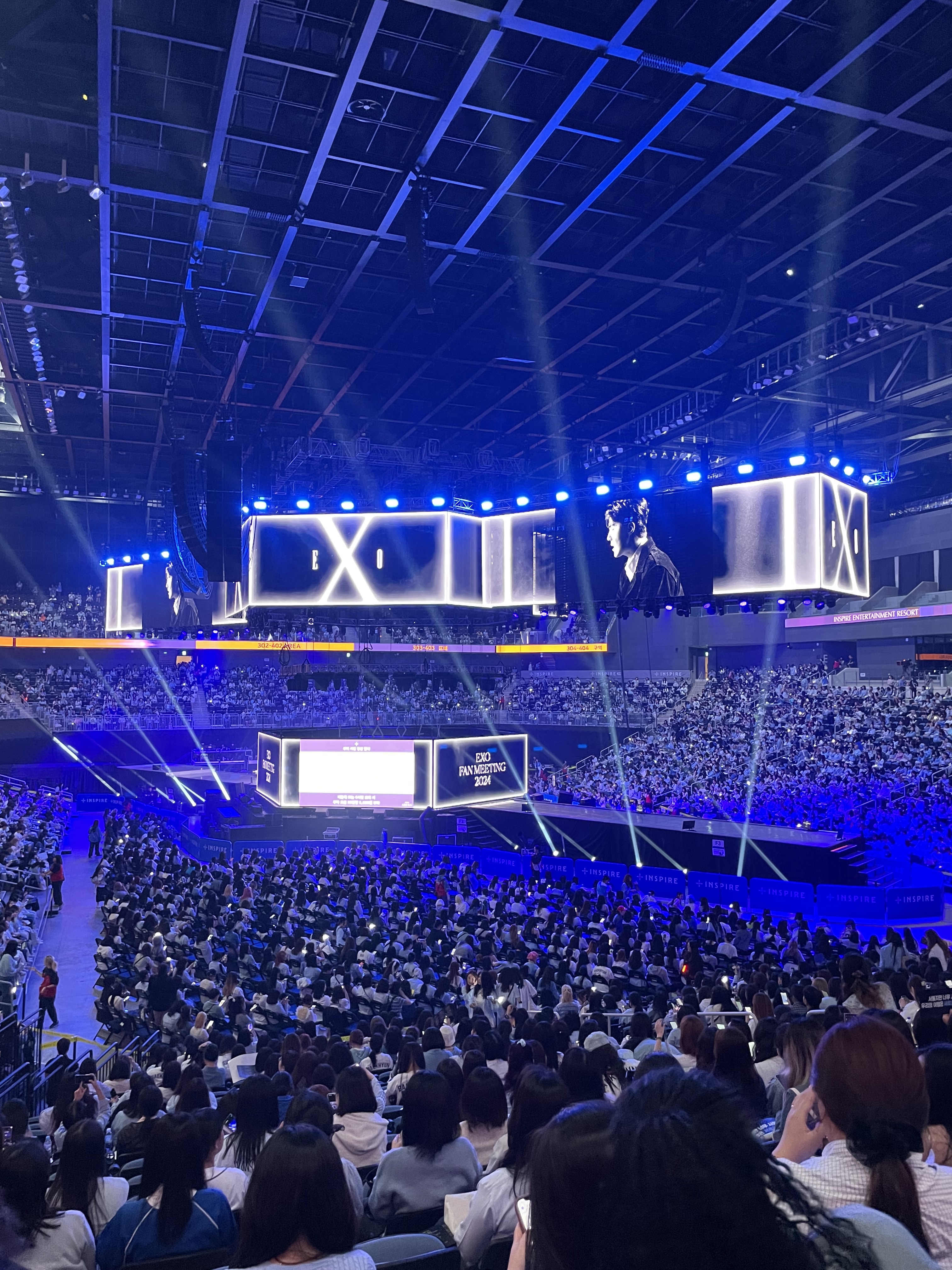 [잡담] 올해 콘서트 다녀온 시야짤 공유 (체조경기장, 인스파이어 아레나, 올림픽홀, 체조경기장) | 인스티즈