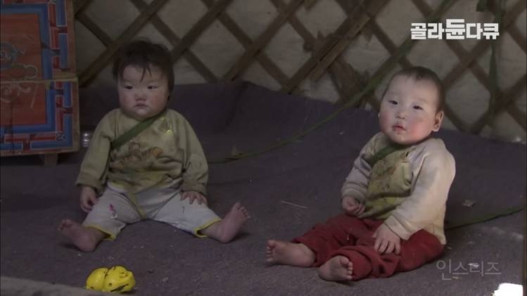 신선하게 귀여운 몽골 아기들.jpg | 인스티즈