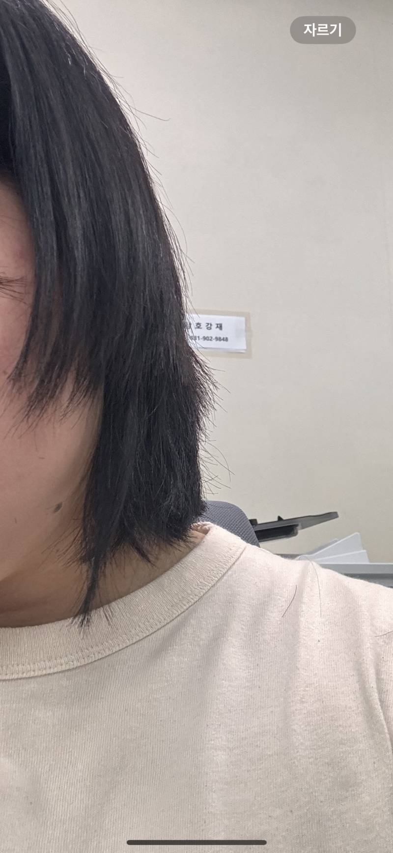 [잡담] 마리를 레이어드로 해달라햇는데… ㅋ 고데기를 다시하면 될까…? | 인스티즈