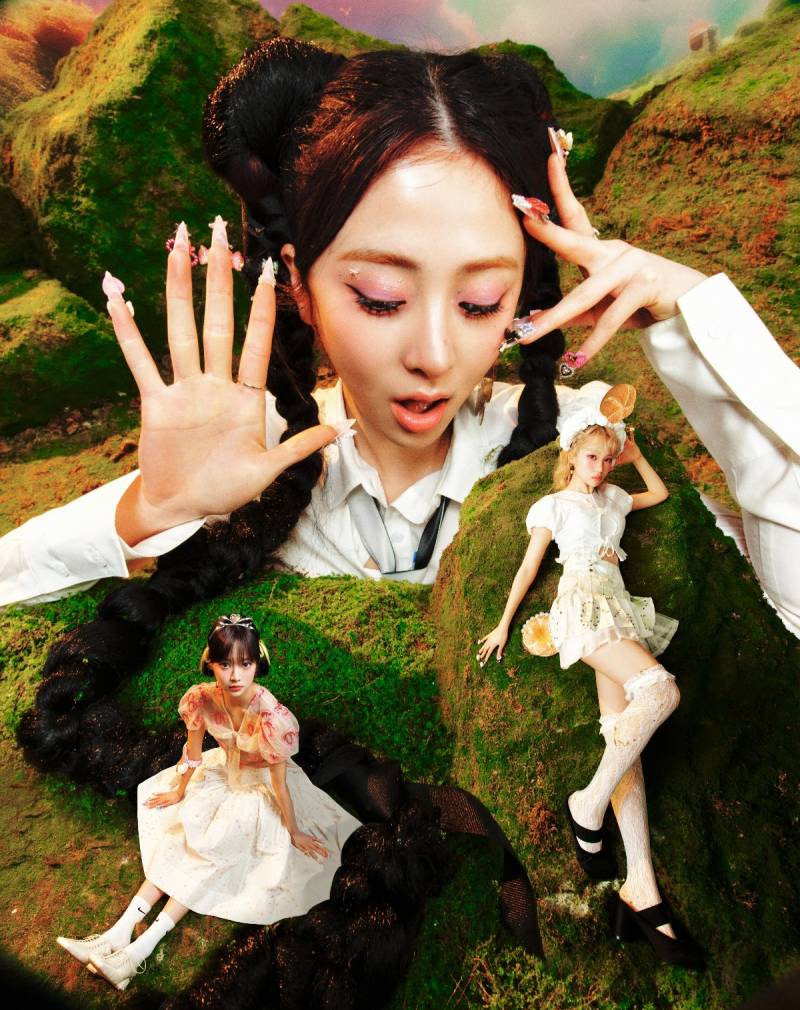 포토샵 문제같다는 르세라핌 컴백 컨셉포토.JPG | 인스티즈