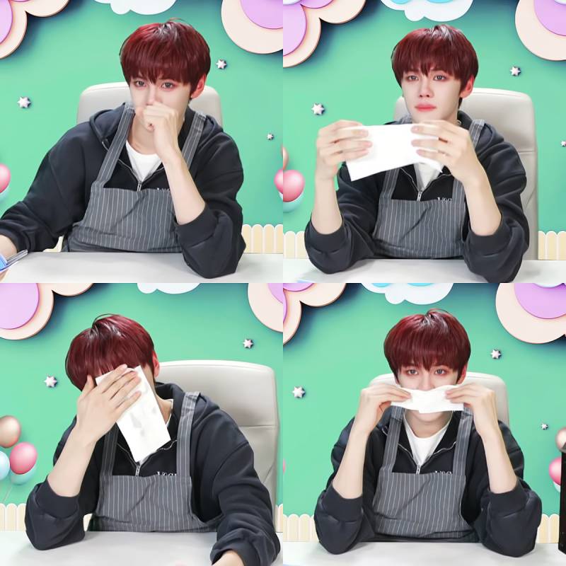 남돌이 라방 중 울게만든 리더의 편지 | 인스티즈