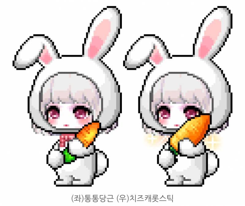 [잡담] 뽀송송 토끼 당근 무기 | 인스티즈