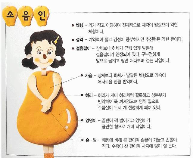 [잡담] 태양인, 태음인, 소양인, 소음인 모르면 들어와바! 쉽게 알려줄게 | 인스티즈