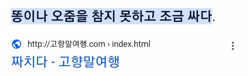 [잡담] 너네 왜 짜친다는 말 써..? | 인스티즈