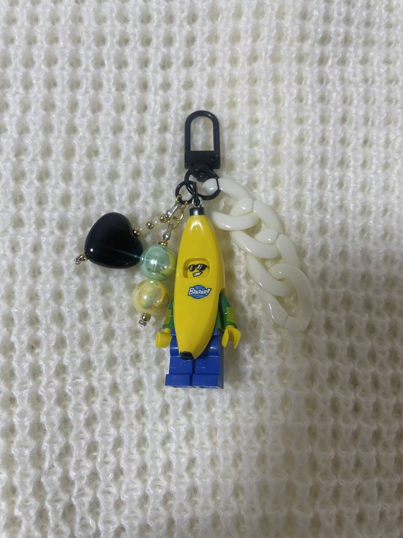 🍌레고 바나나맨 키링 / 🧸곰돌이 인형 키링 | 인스티즈