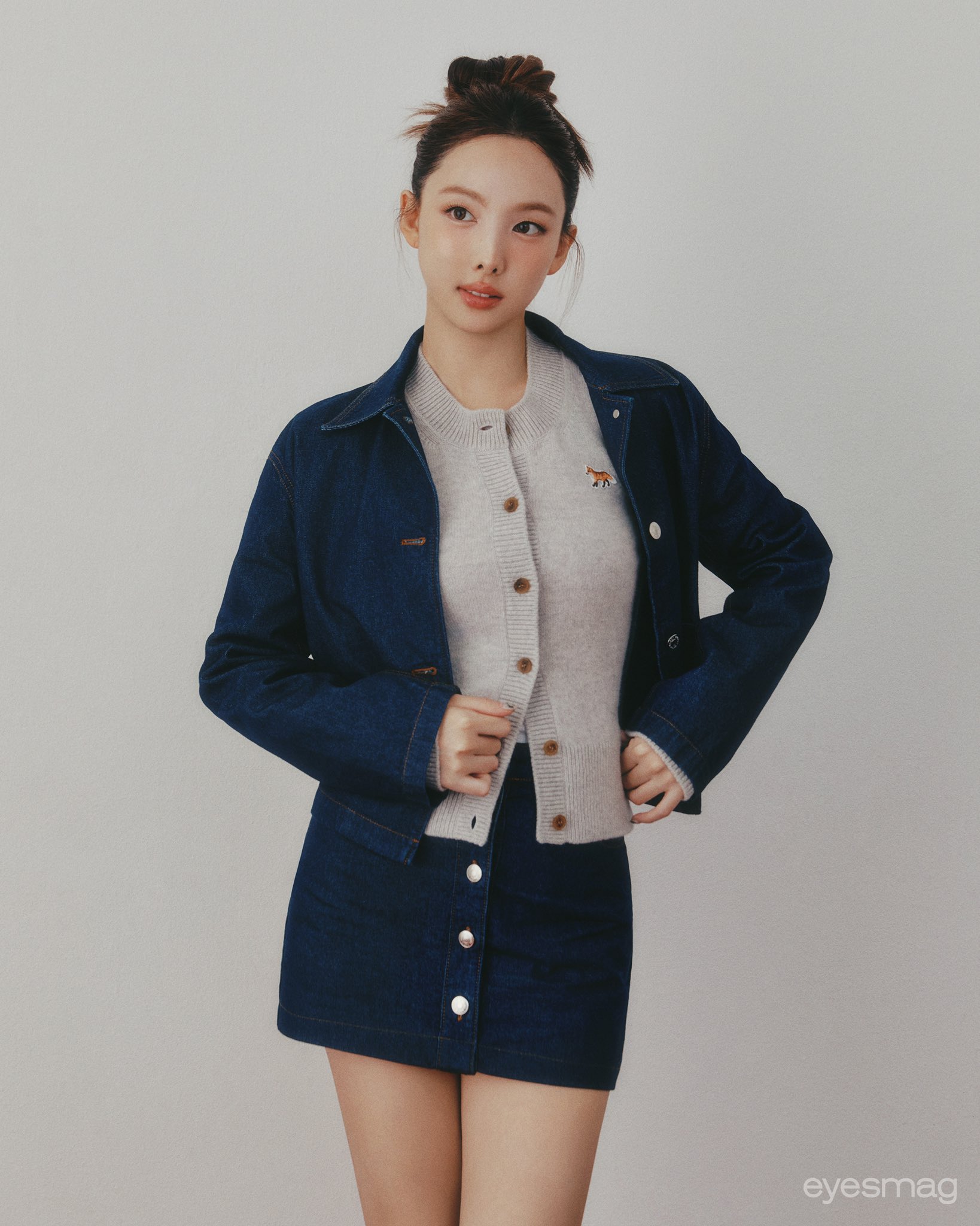 [잡담] 나연 메종키츠네 화보 너무 미쳤다 개이쁜데 | 인스티즈