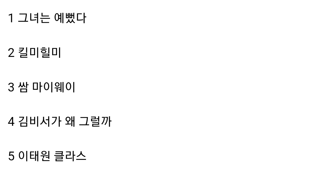 [잡담] 박서준 인생작 뭐라고 생각해 | 인스티즈