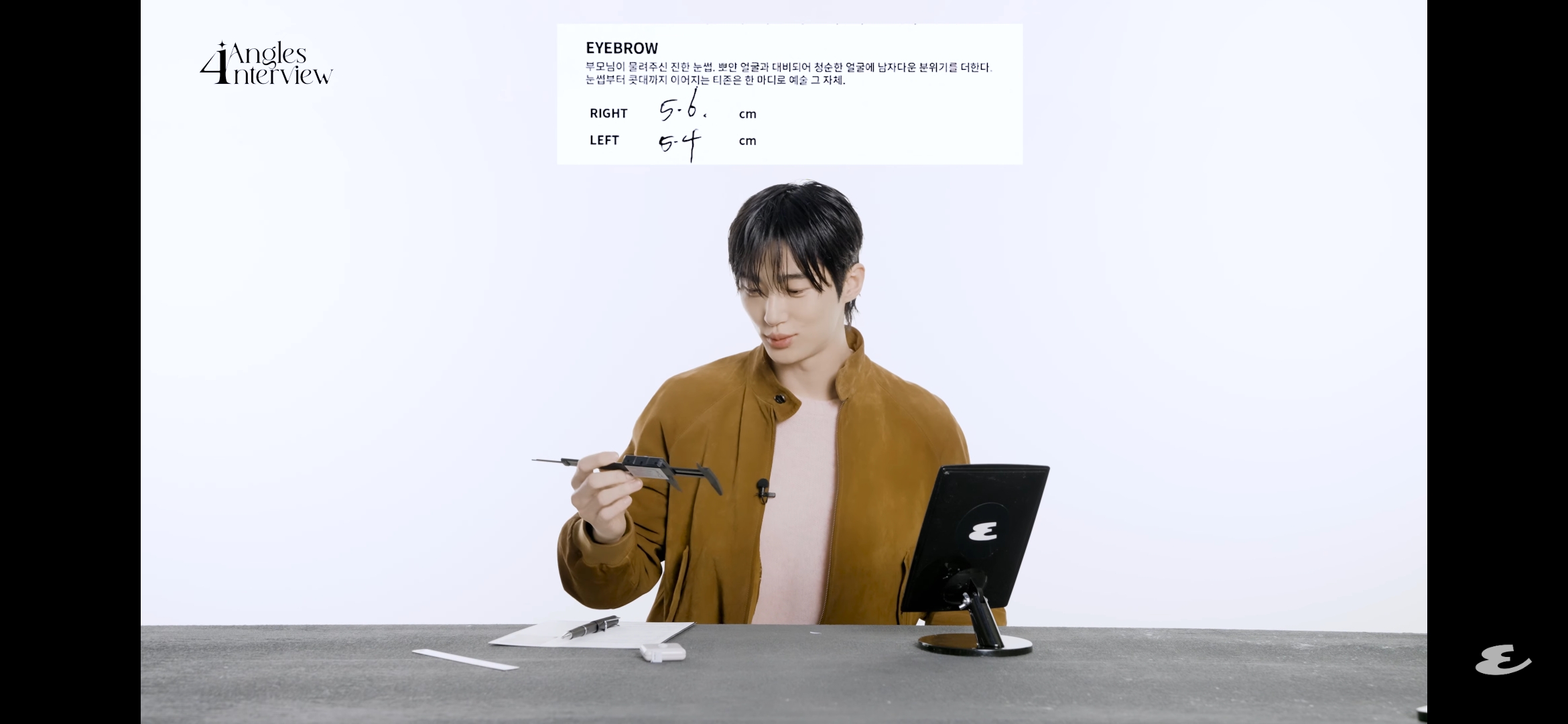 [잡담] 변우석 프라다 컨텐츠로 눈썹 눈 입술 손 길이 측정함ㅋㅋㅋ | 인스티즈