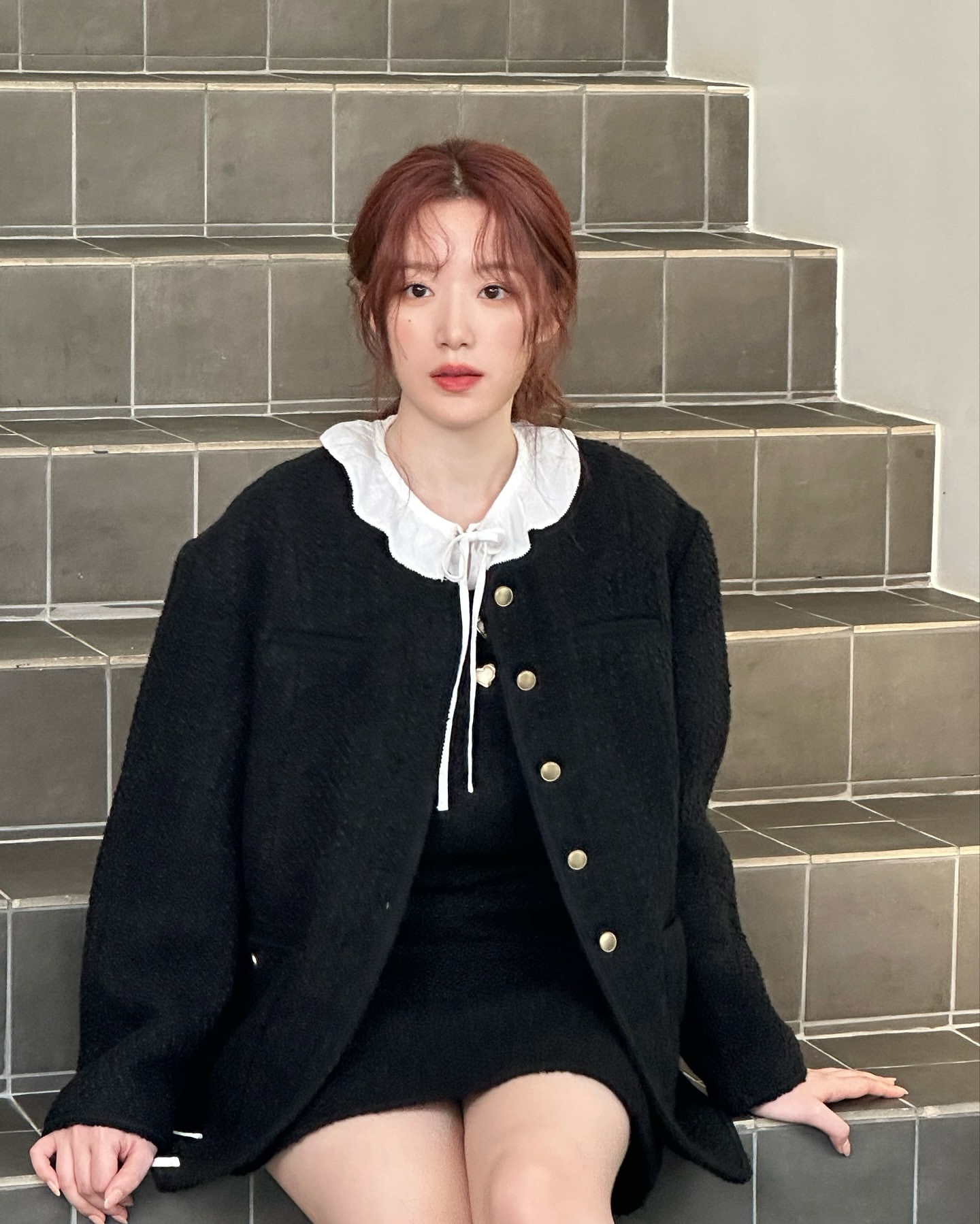 스타일링에 따라 분위기 확 바뀌는 아이들 슈화.jpg | 인스티즈