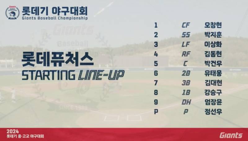 [잡담] 롯데기 퓨처스vs 고교 올스타 | 인스티즈