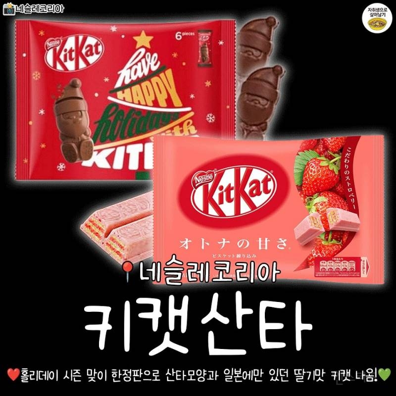와.. 드디어 들어온다는 이 음식; (feat.키캣 산타) | 인스티즈
