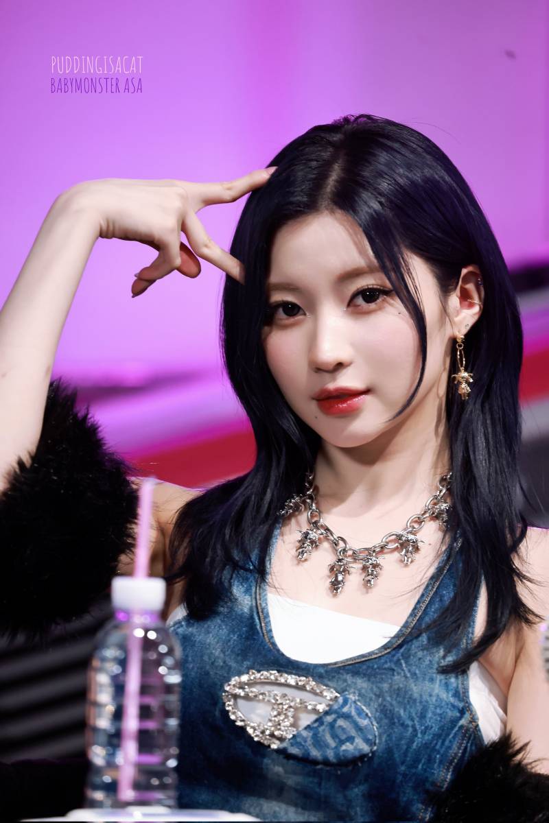 취향따라 갈린다는 베이비몬스터 아사 단발 vs 장발 | 인스티즈
