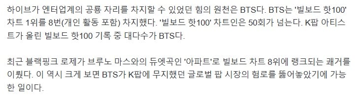 [정보/소식] 로제의 성공이 방탄덕분이라는 하이브발 기사 | 인스티즈