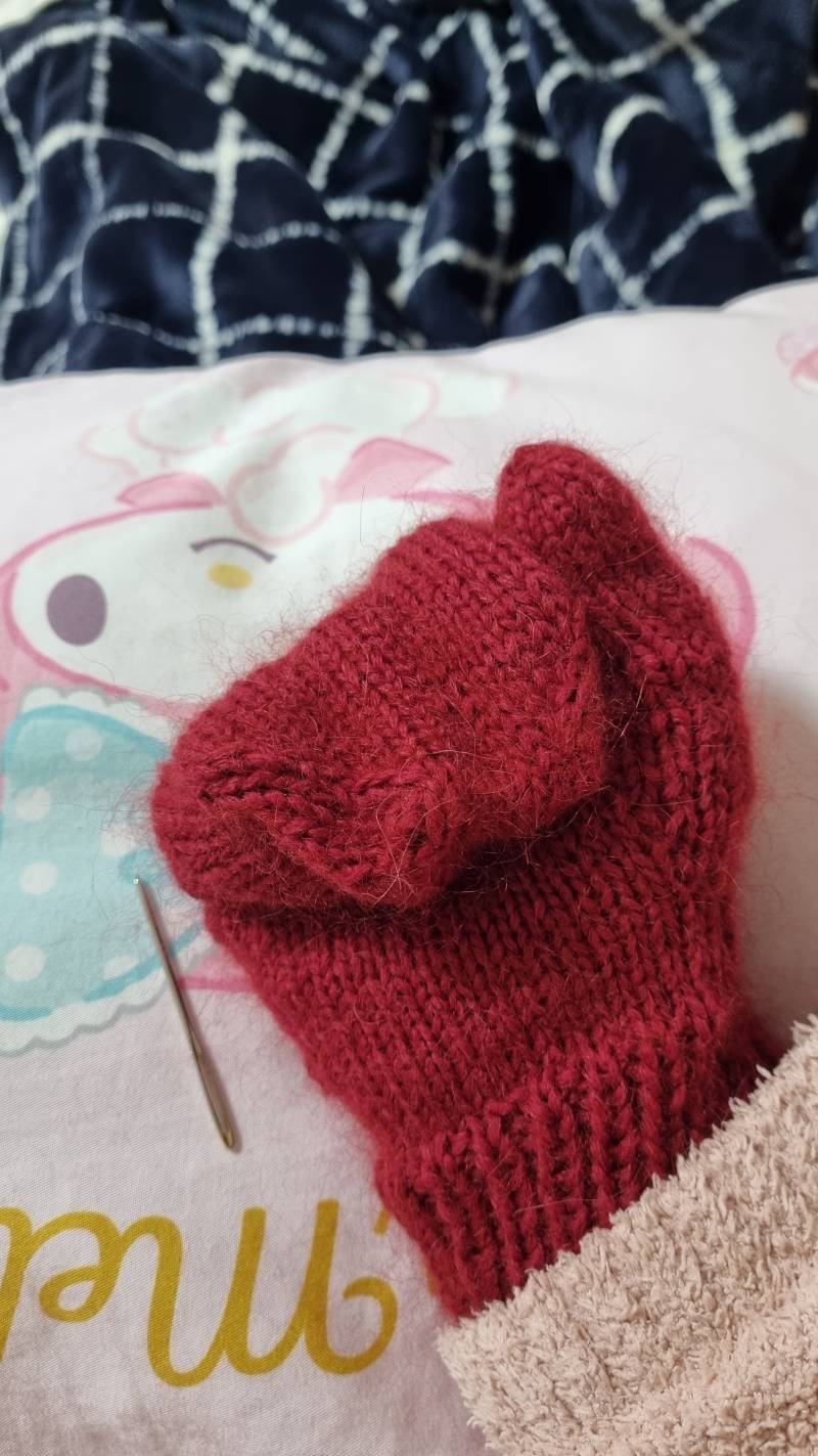 [잡담] 얘들아 내가 뜬 장갑 봐줘🧤❤️❤️ | 인스티즈