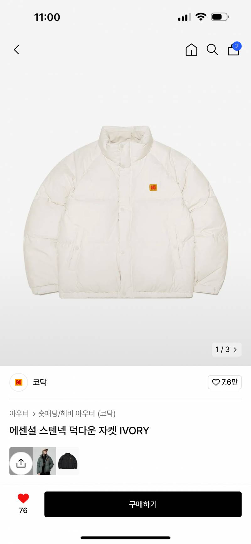 [잡담] 코닥이랑 뉴발란스 중에 패딩 뭐가 더 예뻐? | 인스티즈