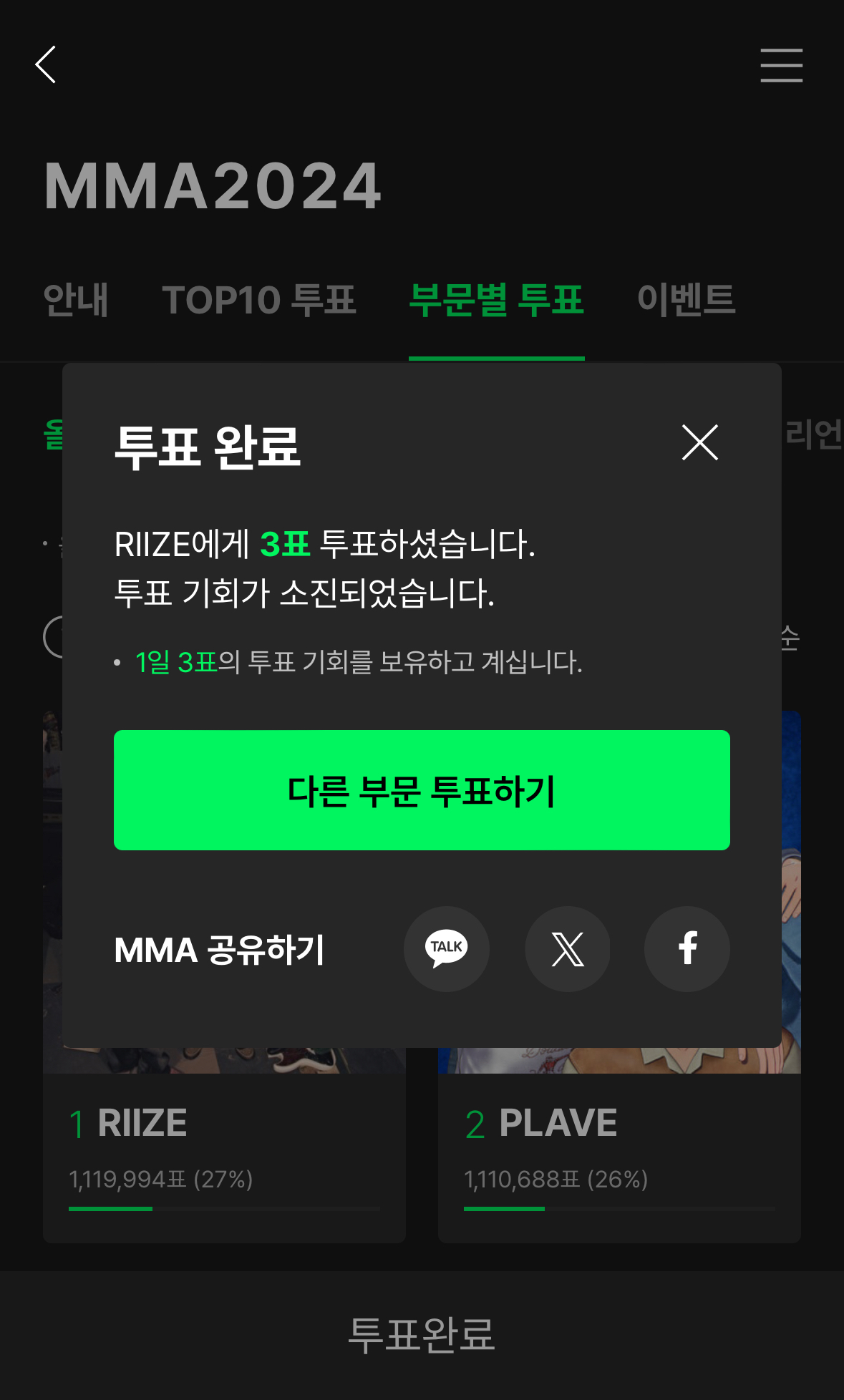 [잡담] 투표 걍 내 맘대로 함 | 인스티즈