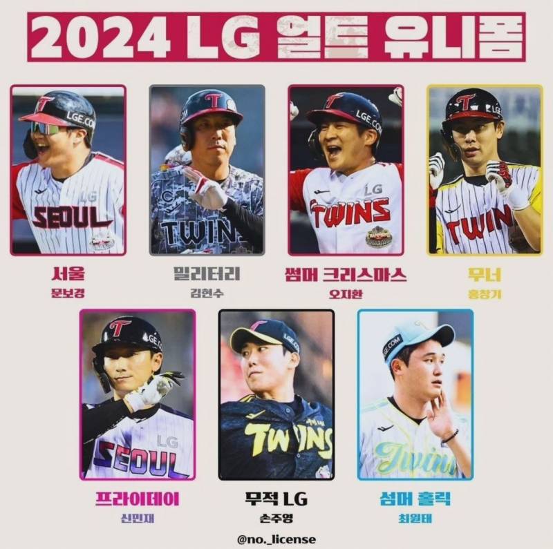 [잡담] 2024 KBO 10개 구단 얼트 유니폼 | 인스티즈
