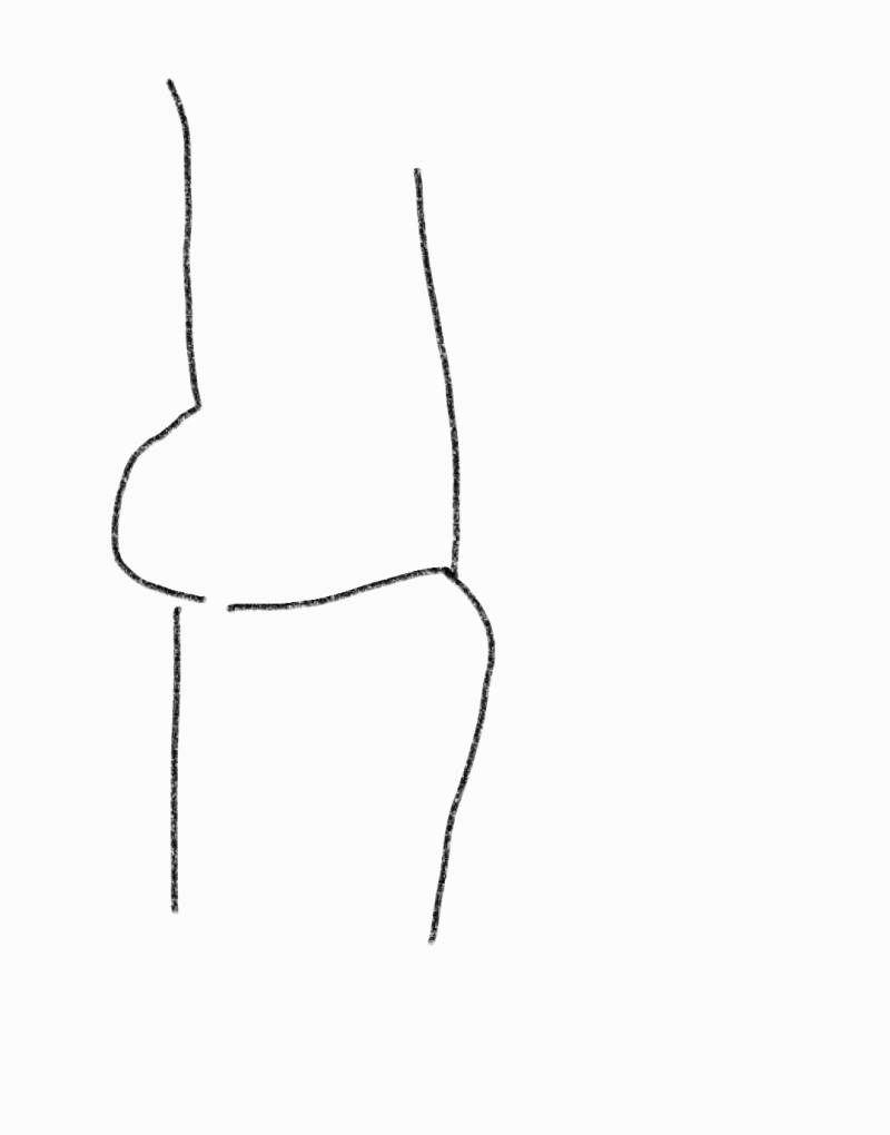 [잡담] 아랫배가 일케 생겼는데 자세가 넘 안 좋은 걸까...? | 인스티즈