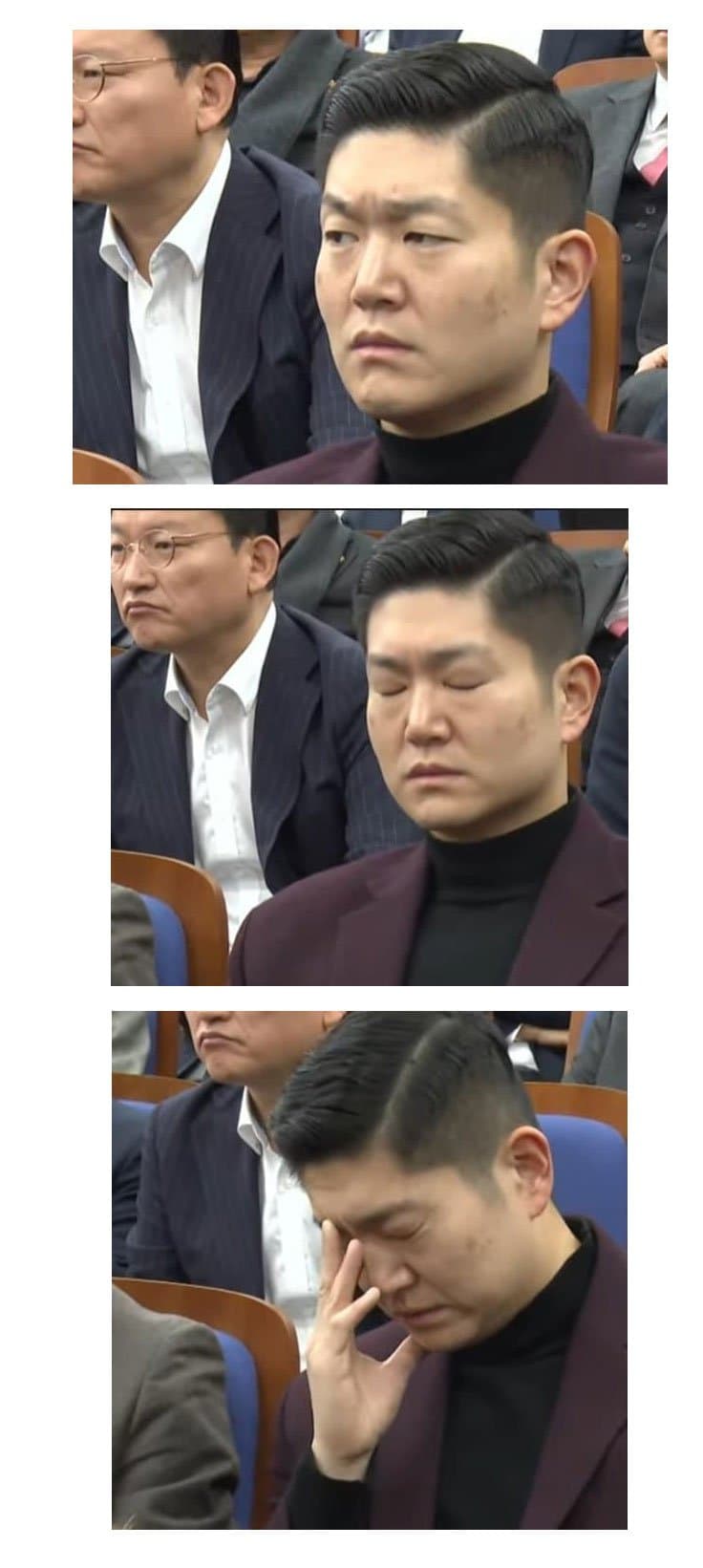[잡담] 실시간 국힘 의총 김재섭 표정 | 인스티즈