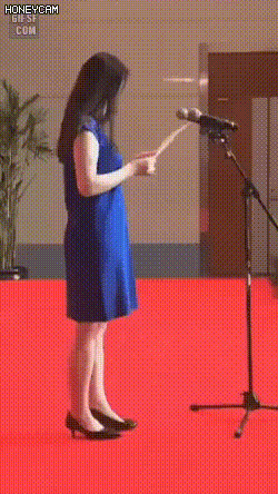 [잡담] 발표할때 이정도로 떠는 사람 드물지...??? | 인스티즈