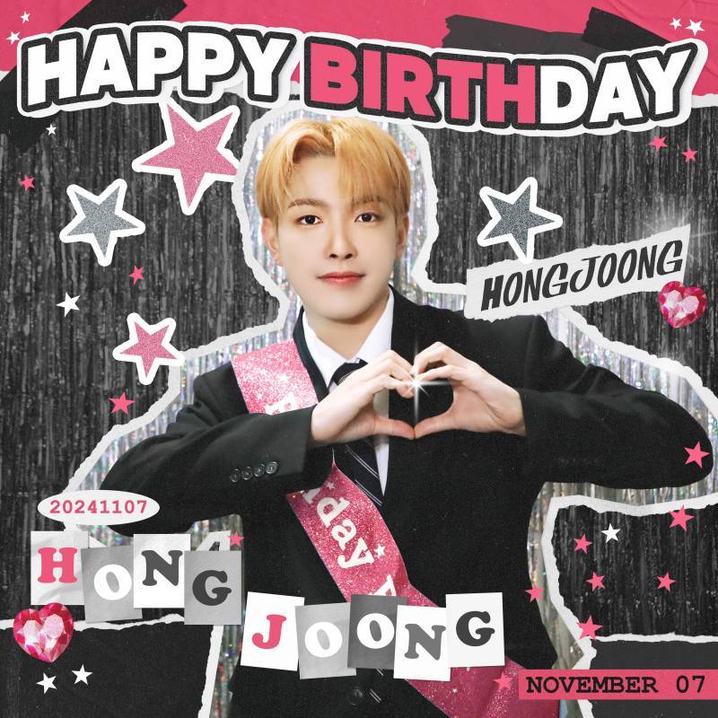 7일(금), 🧡🖤에이티즈 홍중 생일🧡🖤 | 인스티즈