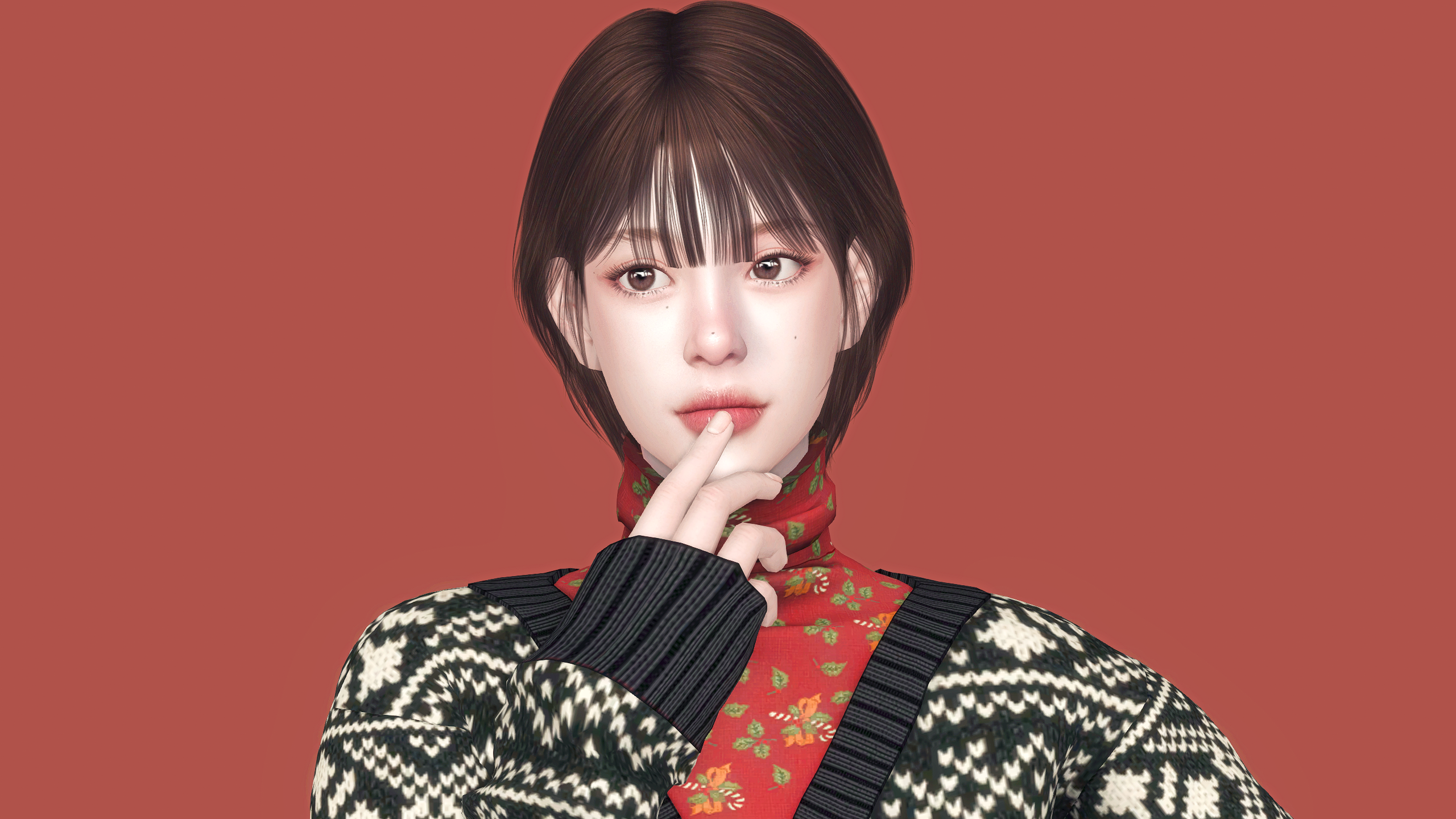 [잡담] 3일 기다려서 HQ모드 깔고 첫 여심 만들어봤오 | 인스티즈