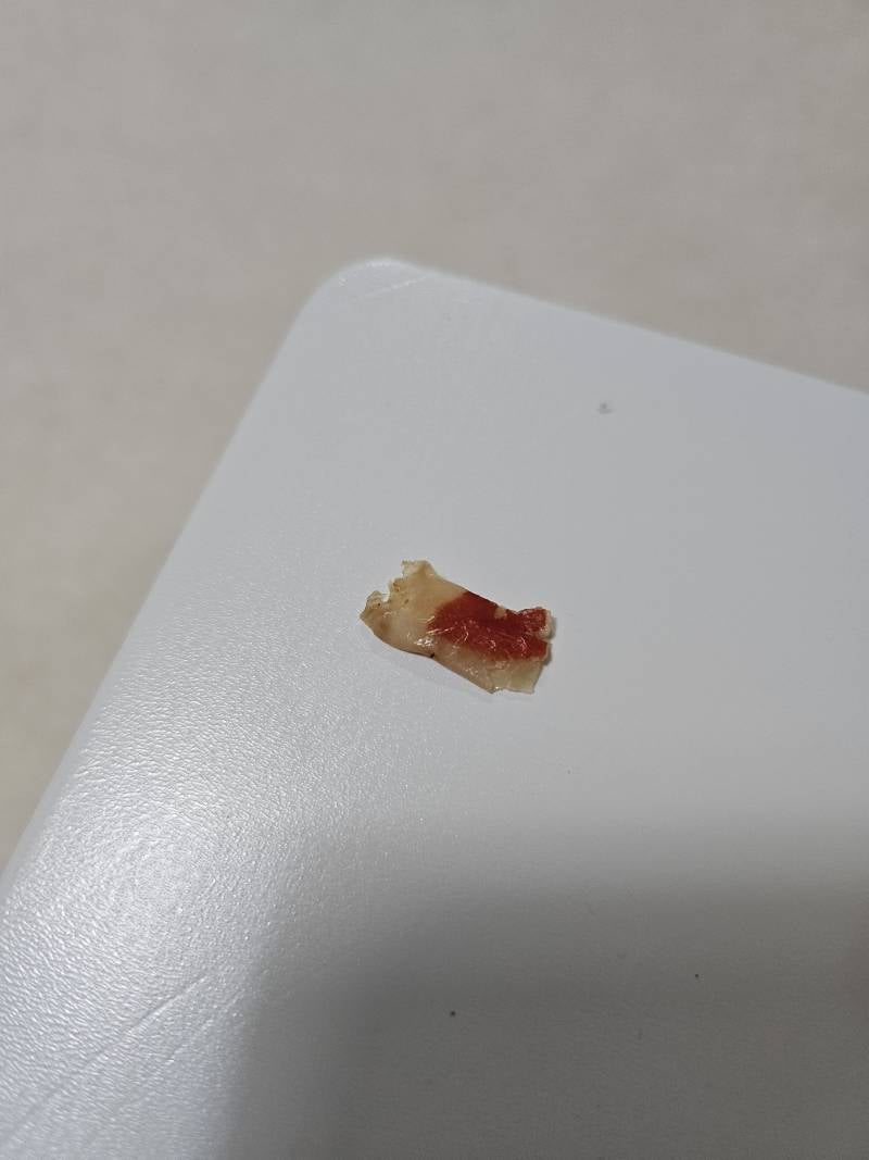 [잡담] 어제 저녁에 먹은 오징어짬뽕라면에서 이게 나왔어 | 인스티즈