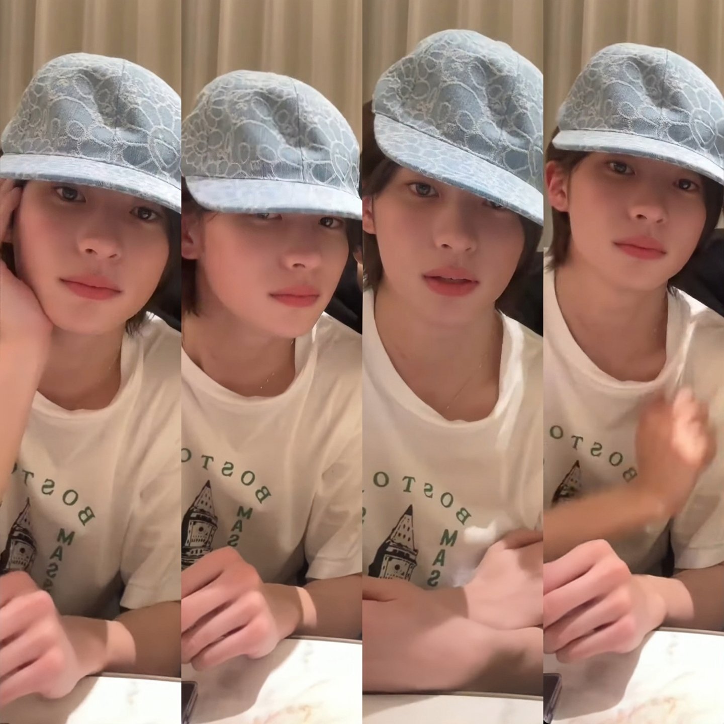 [잡담] 앤톤 하늘색의 신인데 왜 튄다고 생각하지 | 인스티즈