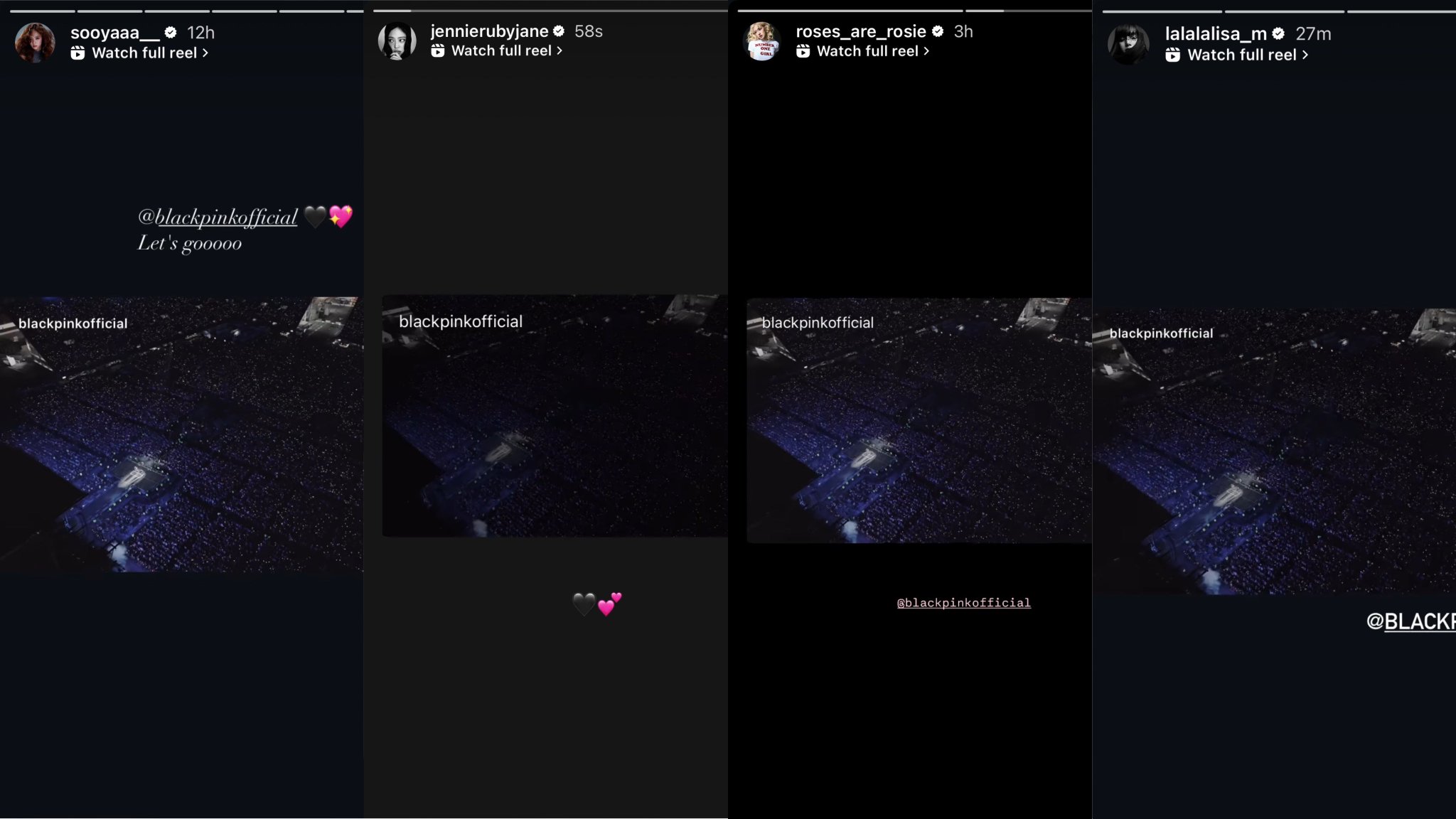 [잡담] 블핑 전원 인스스 투어 티저 올림🖤💖 | 인스티즈