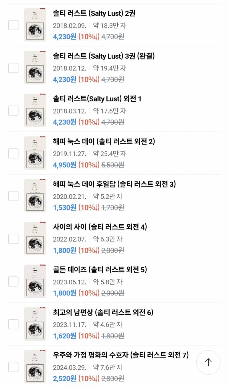 [잡담] 솔티 러스트 웹툰이랑 소설 같이 본 투니 있엉??? | 인스티즈